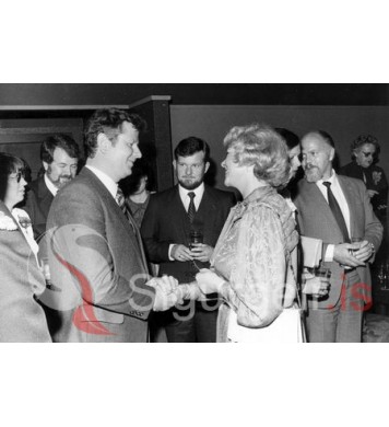 Vigdís Finnbogadóttir í heimsókn.