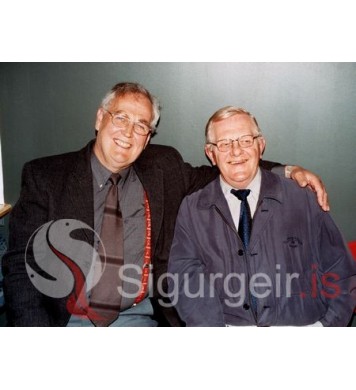 Addi Bald og Óli Svei.