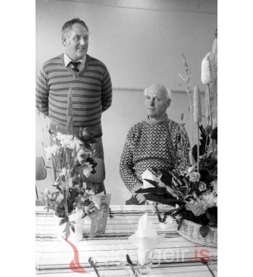 Stebbi Run og Jói í Framnesi.