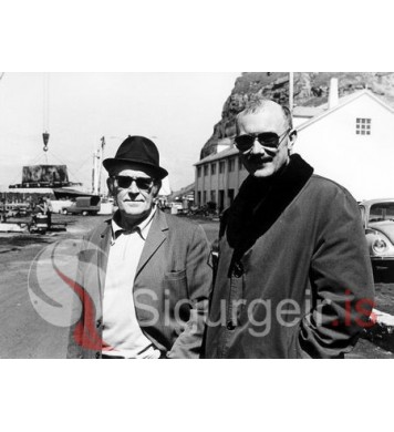 Björn í Nýborg og Guðmundur kafari.