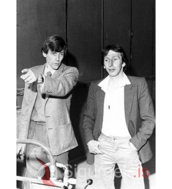 Njáll Sverris og Benóný Benónýsson.