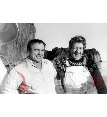 Hjalli á Vegamótum og Óli Gränz.