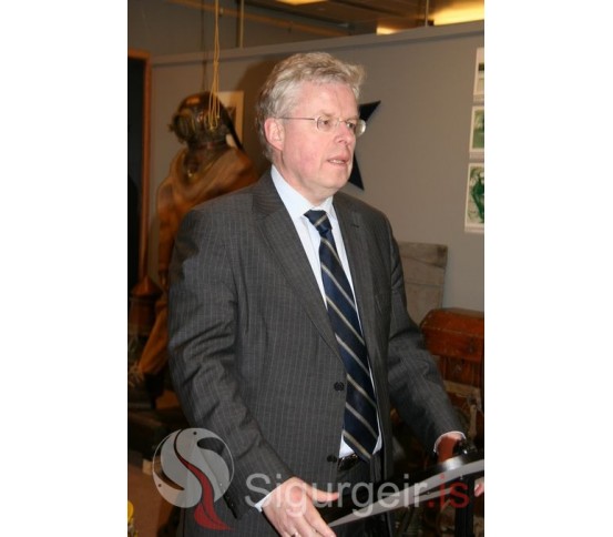 Einar K. Guðfinnsson, sjávarútvegsráðherra.