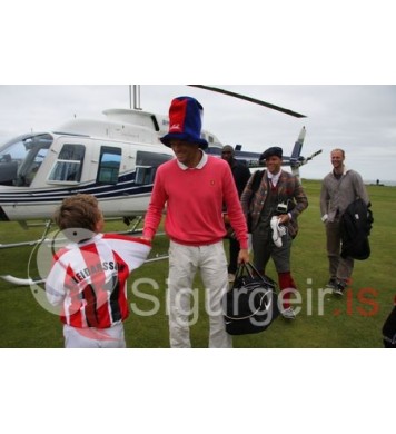 Styrktargolfmót í Eyjum.