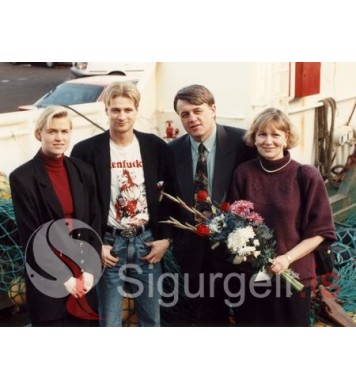 Sigurður Ingi og fjölsk.