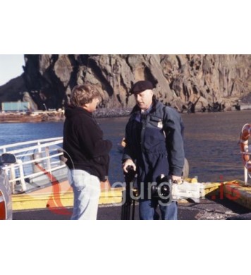 Gísli Óskars og Jeff Foster.