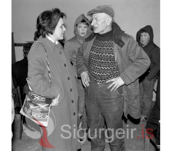 Elín Pálmad. og Trani í Görn.