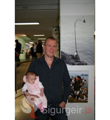 Grímur og Andrea Líf.