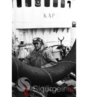 Sigurður Magnússon, stýrimaður.