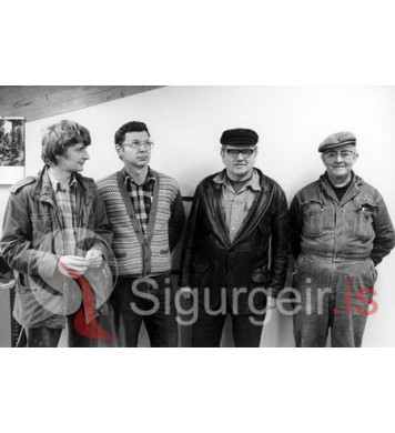 Starfsmenn bæjarins.