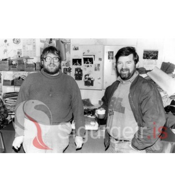 Oddur Júl. og Goggi í Klöpp.