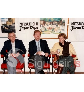 Eyjólfur Páls, Svavar og Steinunn.