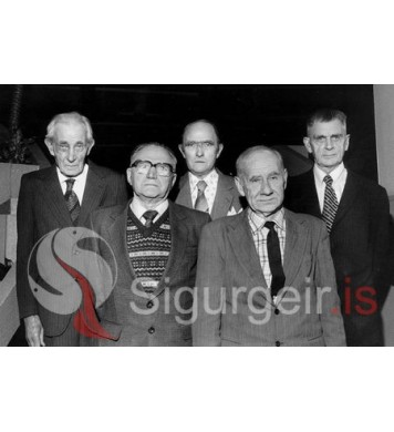 Stofnendur Lifrarsamlagsins.