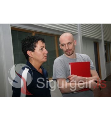 Hjördís og Marcin.