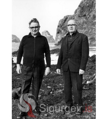 Bræðurnir Haukur og Guðmundur í Vatnsdal.