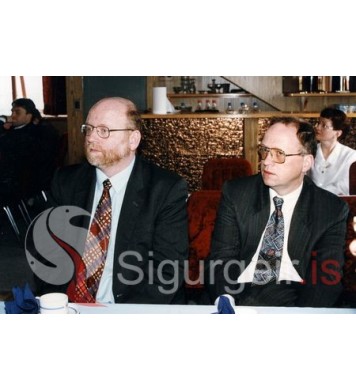 Ágúst og Sigurður Einarssynir.