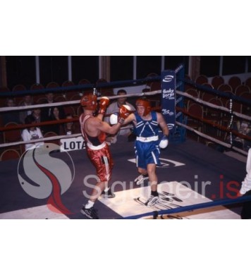 Hnefaleikar í Höllinni.