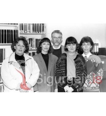 Starfsfólk Náttúrugripasafnsins.