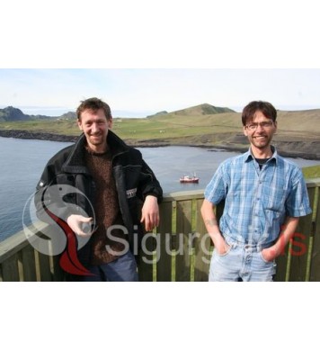 Magni Hauks og Ásbjörn Garðars.