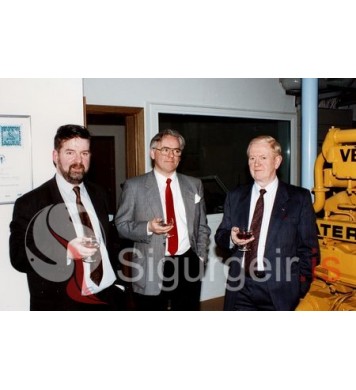 Georg Þór, Guðmundur Þ.B. og Einar Erlends.