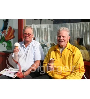 Matti á Bylgjunni og Jói danski.