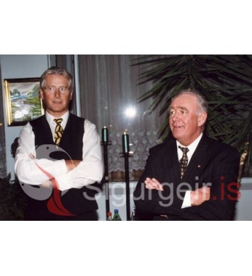 Vitti og Jói Ólafs.