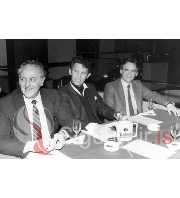 Stefán Run., Maggi á Kletti og Guðmundur Þ.B.