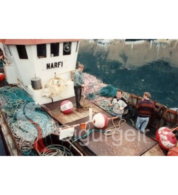 Um borð í Narfa Ve. 