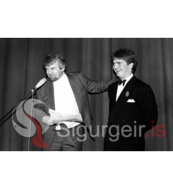 Hermann Einars og Páll Scheving.