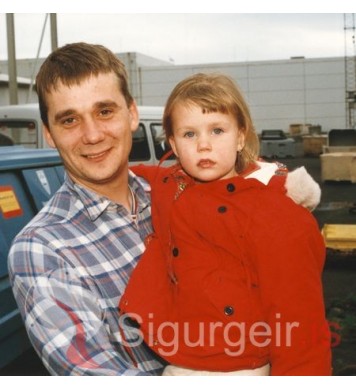 Óskar Ólafsson og Gígja Óskarsdóttir.