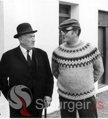 Jóhannes og Kalli pól.