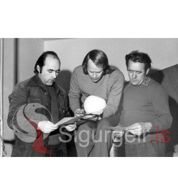 Hermann Kr., Jóhann Pétur og Jói Ólafs.