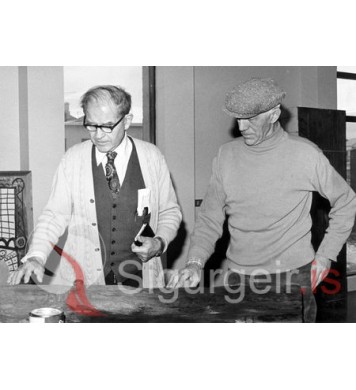 Þorsteinn Víglundsson og Óskar pípari.