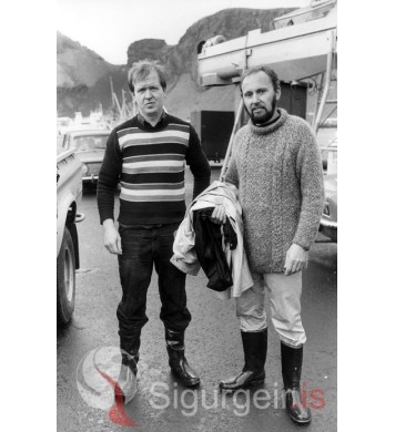 Svavar í Brimnes og Jóhannes.