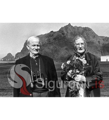 Kristinn í Miðhúsum og Nikolína.