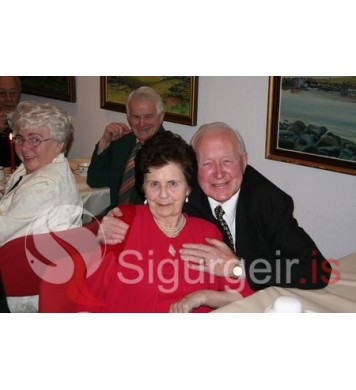 Gunna á Hálsi og Hilmar Rós.