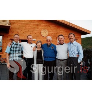 Sveinn Magnússon og fjölsk.