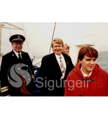 Heimsókn Finnlandsforseta til Eyja.