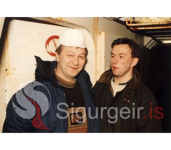 Hermann Kristjánsson og Darri Gunnarsson.