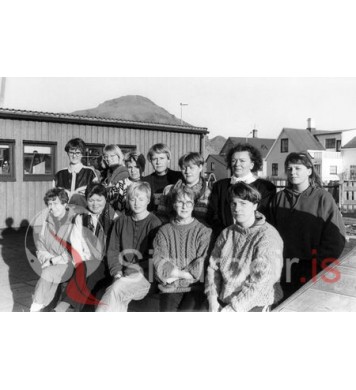 Starfsfólk á Rauðagerði.