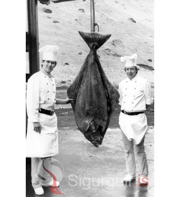 Hörður Adolfsson og Benedikt Torfason.