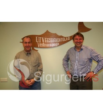 Binni í Vinnslustöðinni og Maggi Kristins.