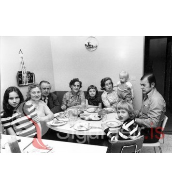 Komin heim á ný eftir gosið.