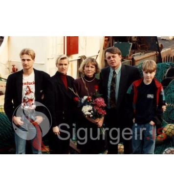 Sigurður Ingi og fjölsk.