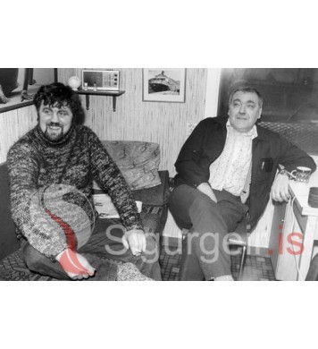 Óskar á Háeyri og Bjarni Sighvatsson.
