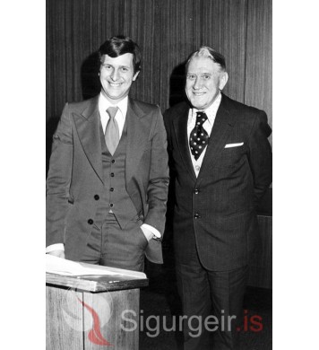 Sigurður Karlsson og Páll Eyjólfsson.