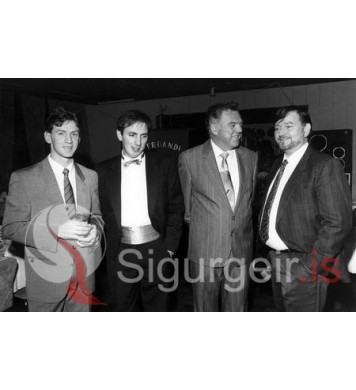 Sveinn, Simmi, Friðrik og Guðjón.