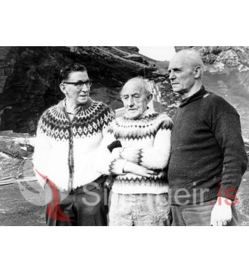Sigurjón, Hermann og Jói færeyingur.