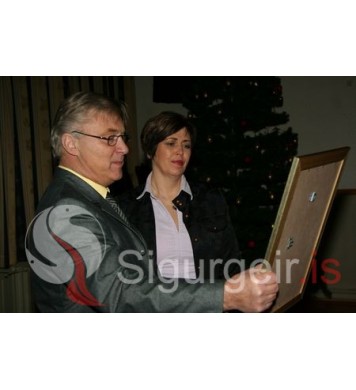 Gísli Valtýss og Valgerður Guðjóns.