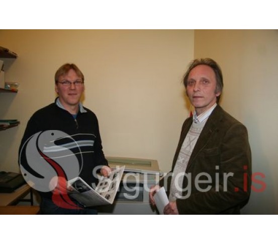 Eggert og Valli.